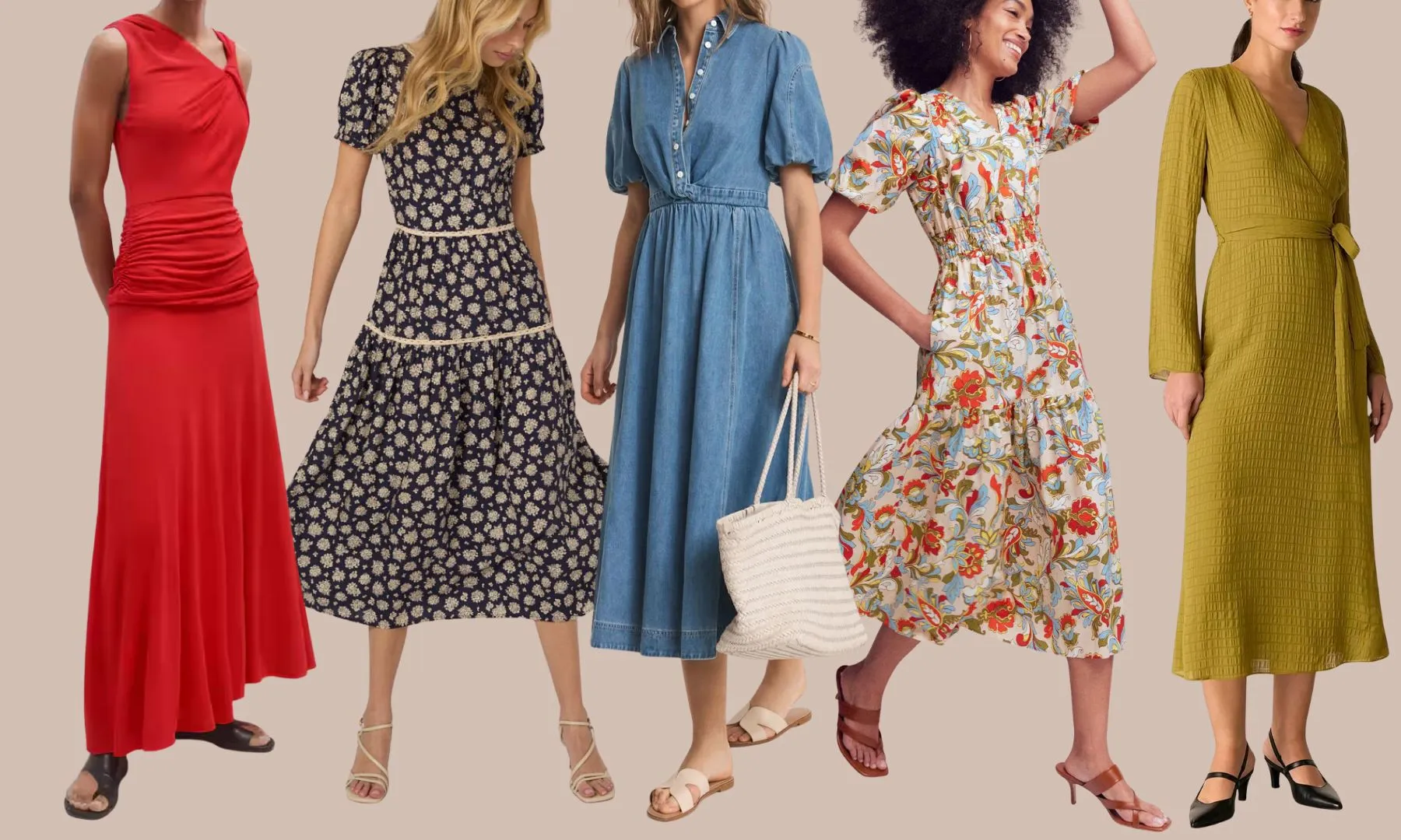 Smock Dresses Flattering Multiple Body Types Across All Ages